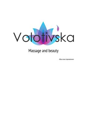 Фото вiд Volotivska massage studio: 1